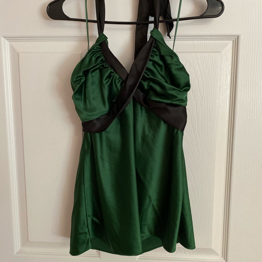 The Limited Green Blouse